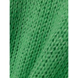 NAME IT Kids Blød Strik Pullover Med Sølv Glimmer - Irish Green