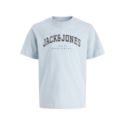 JACK & JONES Junior Caleb Varsity T-shirt - Celestial Blue