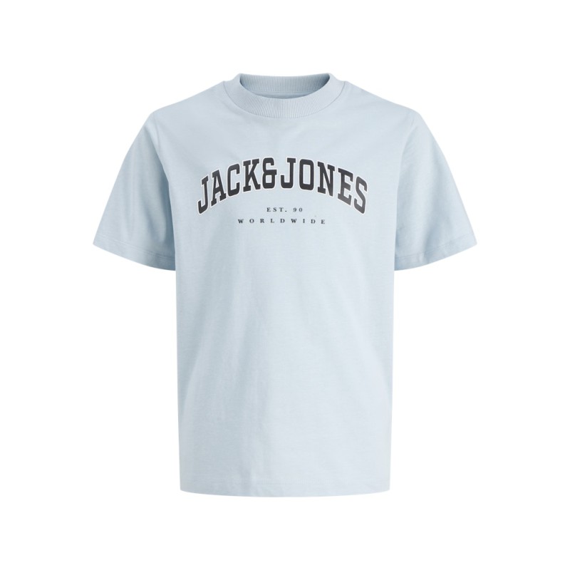 JACK & JONES Junior Caleb Varsity T-shirt - Celestial Blue