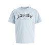 JACK & JONES Junior Caleb Varsity T-shirt - Celestial Blue