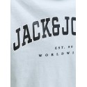 JACK & JONES Junior Caleb Varsity T-shirt - Celestial Blue