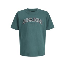 JACK & JONES Junior Caleb Varsity T-shirt - Atlantic Deep
