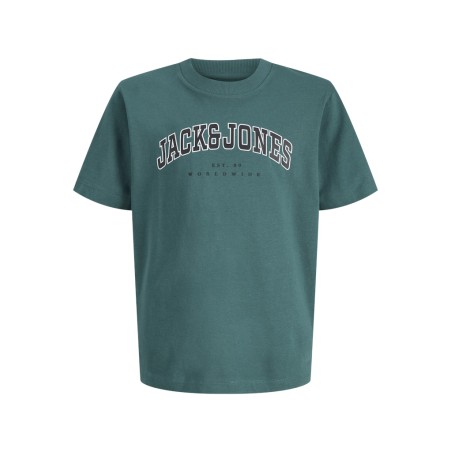 JACK & JONES Junior Caleb Varsity T-shirt - Atlantic Deep