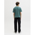 JACK & JONES Junior Caleb Varsity T-shirt - Atlantic Deep