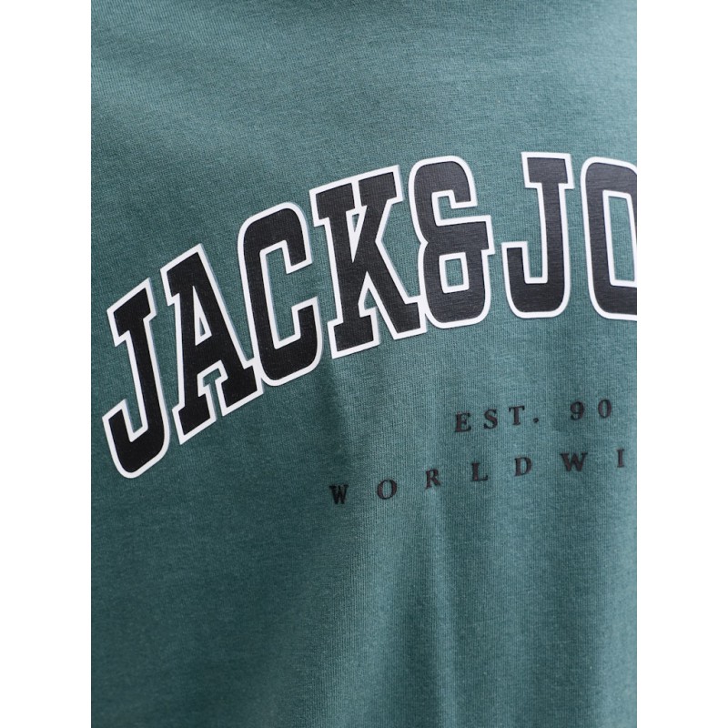 JACK & JONES Junior Caleb Varsity T-shirt - Atlantic Deep