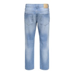 ONLY & SON Edge Straight Denim Jeans - Medium Blue Denim