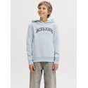 JACK & JONES JUNIOR Caleb Varsity Sweatshirt - Celestial Blue