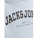 JACK & JONES JUNIOR Caleb Varsity Sweatshirt - Celestial Blue