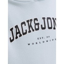 JACK & JONES JUNIOR Caleb Varsity Sweatshirt - Celestial Blue