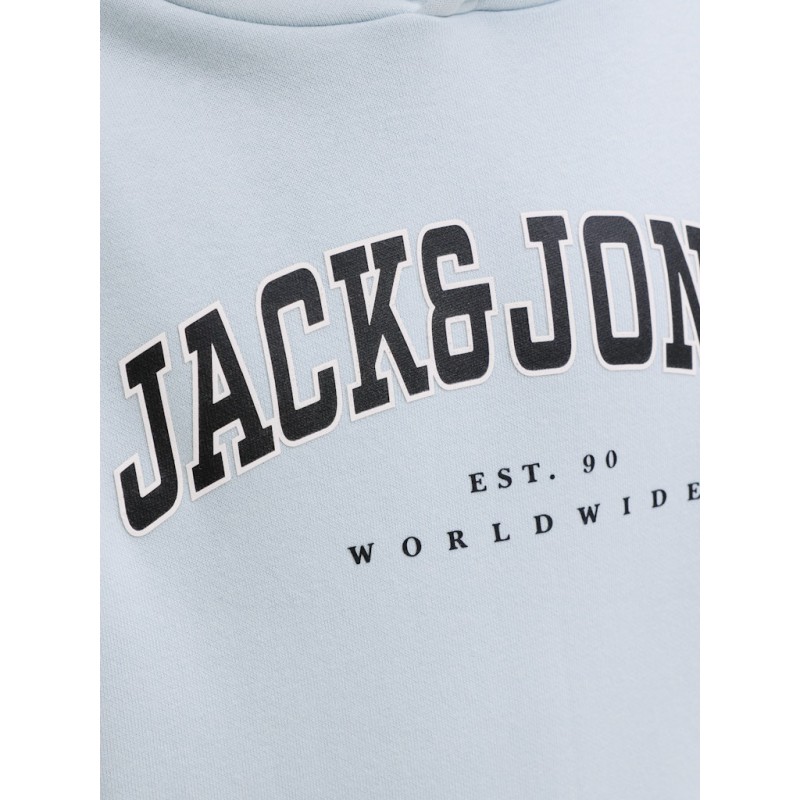 JACK & JONES JUNIOR Caleb Varsity Sweatshirt - Celestial Blue