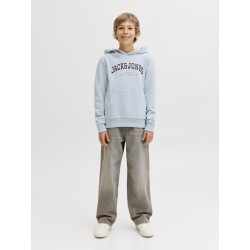 JACK & JONES JUNIOR Caleb Varsity Sweatshirt - Celestial Blue
