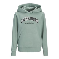 JACK & JONES JUNIOR Caleb Varsity Sweatshirt - Mineral Blue