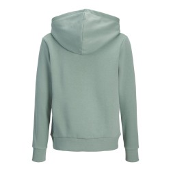 JACK & JONES JUNIOR Caleb Varsity Sweatshirt - Mineral Blue