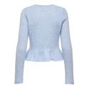 ONLY Helga L/S String Strik Cardigan - Island Fossil