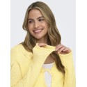 ONLY Helga L/S Snor Strik Cardigan - Sunlight