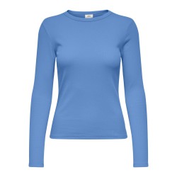 JDY Solar L/S Rund Hals Bluse - Provence