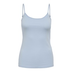 JDY Ava Singlet Top - Cashmere Blue