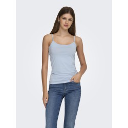 JDY Ava Singlet Top - Cashmere Blue