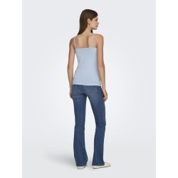 JDY Ava Singlet Top - Cashmere Blue