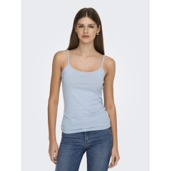 JDY Ava Singlet Top - Cashmere Blue
