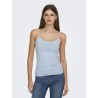 JDY Ava Singlet Top - Cashmere Blue