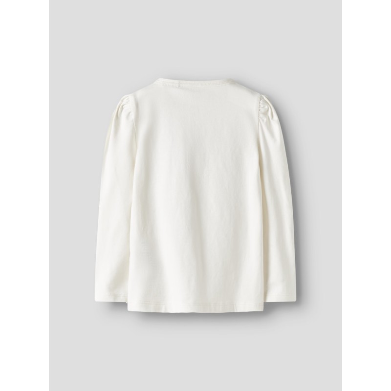 NAME IT Baby Tally L/S BLuse - Cloud Dancer