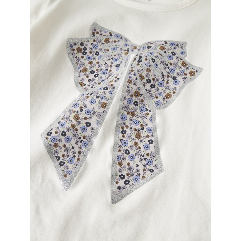 NAME IT Baby Tally L/S BLuse - Cloud Dancer