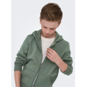ONLY & SONS Junior Ceres Lynlås Hoodie - Castor Gray