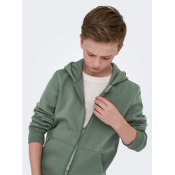 ONLY & SONS Junior Ceres Lynlås Hoodie - Castor Gray
