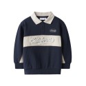 NAME IT Mini Tucan L/S Regular Polo Sweat - Navy Blazer