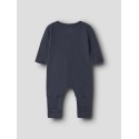 NAME IT Baby Brandbil Lynlås Natdragt 2-pak - Grey Melange
