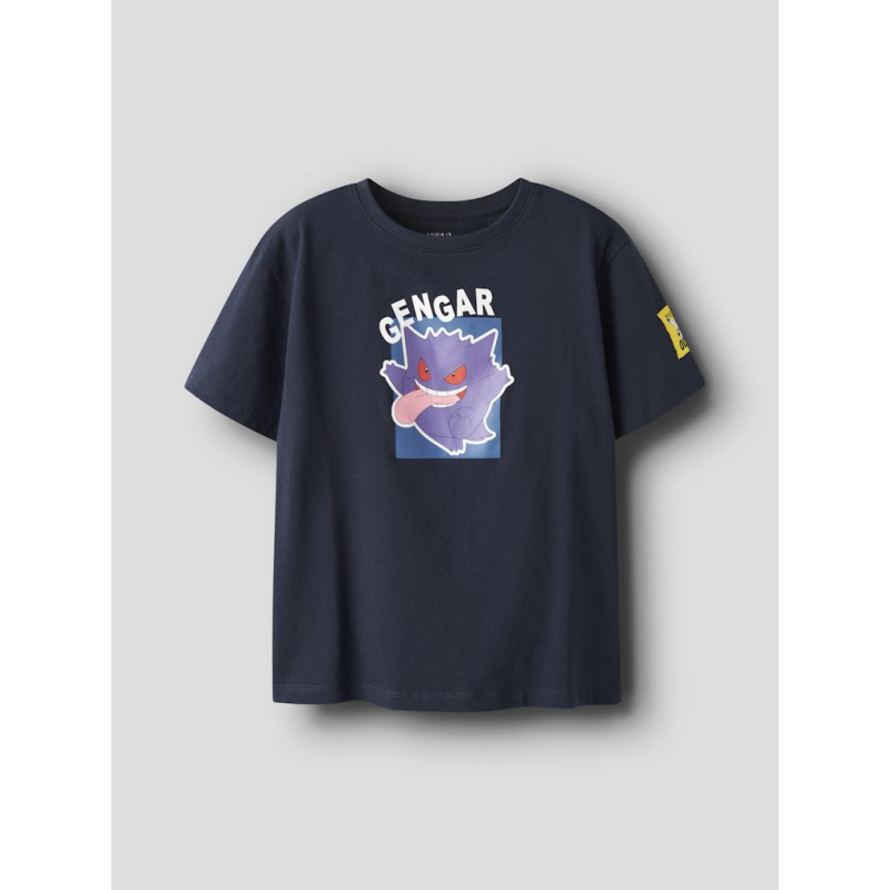 NAME IT Kids Jeb Pokemon S/S Regular T-shirt - Navy Blazer