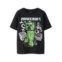 NAME IT Kids Di Minecraft S/S Regular T-shirt - Sort