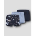 NAME IT Mini Dino Tights 3-pak - Navy Blazer