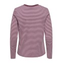 JDY Pisa L/S Print Bluse - Windsor Wine