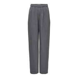 ONLY Svea HW Pull-Up Loose Bukser - Dark Grey Melange