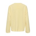 ONLY Loyal Amalio L/S Strik Pullover - Sunlight