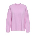 ONLY Loyal Amalio L/S Strik Pullover - Super Pink