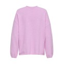ONLY Loyal Amalio L/S Strik Pullover - Super Pink