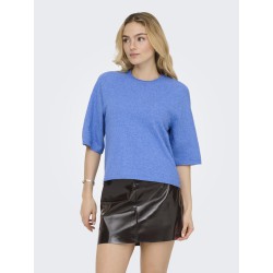 ONLY Loyal 2/4 Strik Pullover - Ultramarine