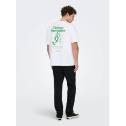 ONLY & SONS Weft Regular Jax Black Denim Jeans - Black Denim