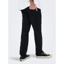 ONLY & SONS Weft Regular Jax Black Denim Jeans - Black Denim