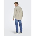 ONLY & SONS Fløjl Overshirt - Silver Linning