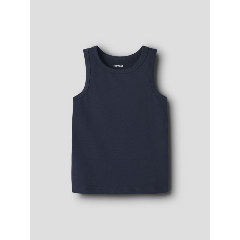 NAME IT Mini Dino Tanktop 2-pak - Navy Blazer