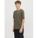 JACK&JONES Junior Basic  T-shirt - Olive Night