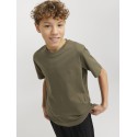 JACK&JONES Junior Basic  T-shirt - Olive Night