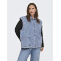 CARMAKOMA Kennedy Denim Vest - Medium Blue Denim