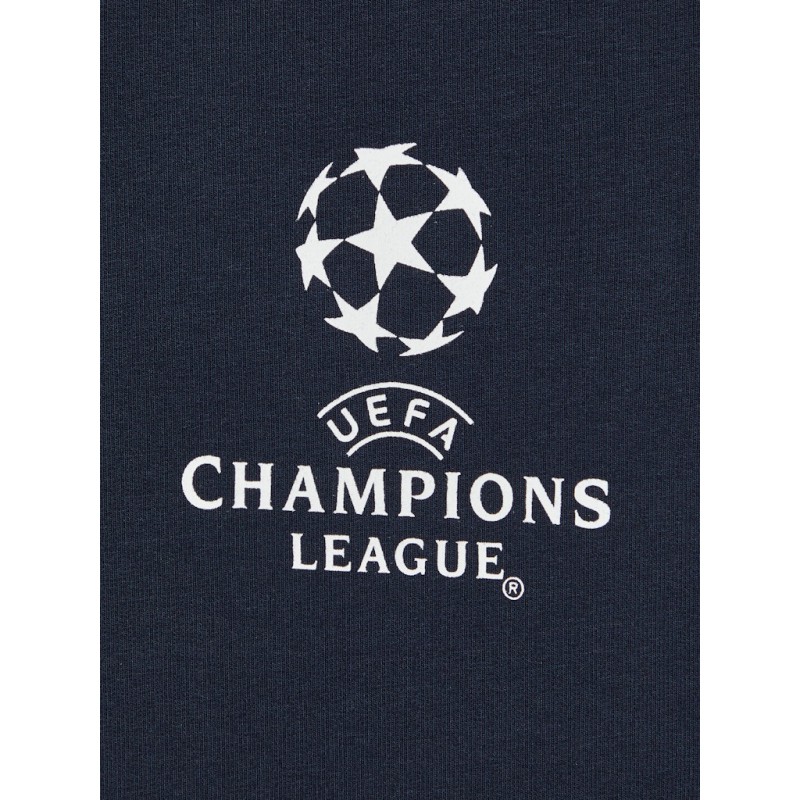 NAME IT Kids UEFA Theodore Sweat Hoodie - Dark Sapphire