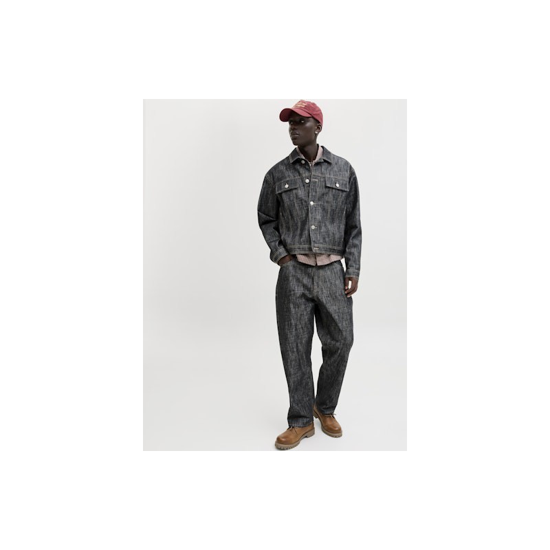 JACK & JONES Alex Baggy Jeans - Sort