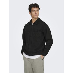 ONLY & SONS Cassel BOX Denim Jakke - Sort